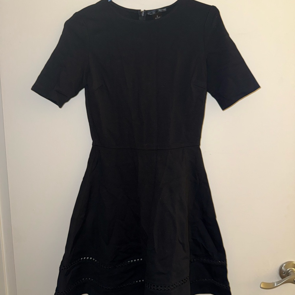 Aqua Black Mini Dress